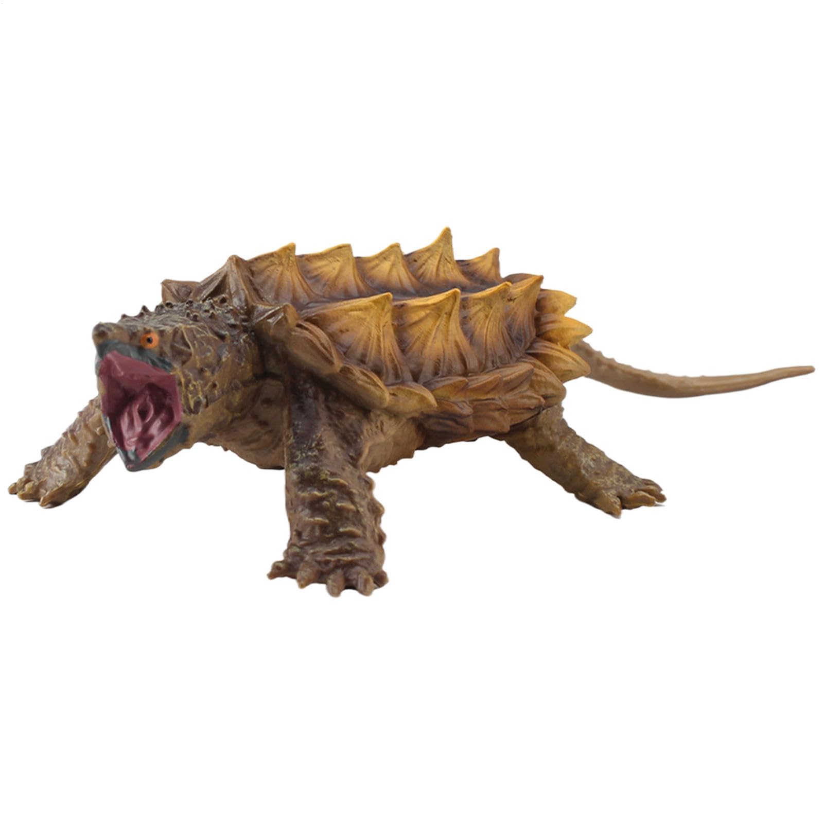 Turtle Statue, Snap Turtle | Realistic Snap Turtle Toy - Improve Home Decor, Children's Favorite, Animal Collection, Children's Cognitive : Hobbies