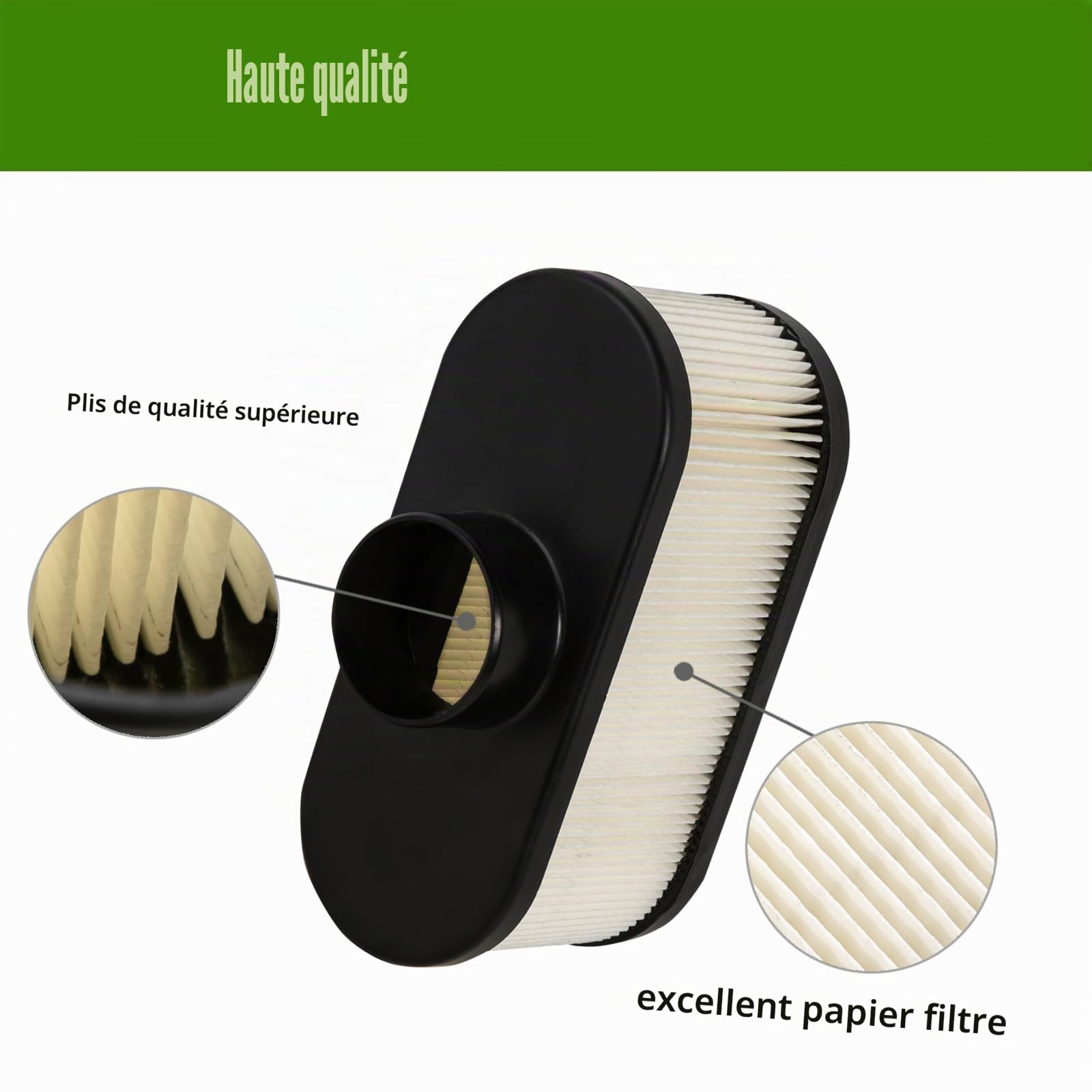 Kit de mise au point BenTsD compatible avec le moteur FR691V pour tondeuse à gazon Kawasaki FR730V FS541V FS651V FS691V, filtre à air de remplacement 11013-0752 et filtre à huile 49065-7007