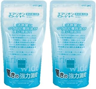 東芝 消臭ジェル エアリオン・ワイド つめかえ用 2400 2個パック GEL2400 2P