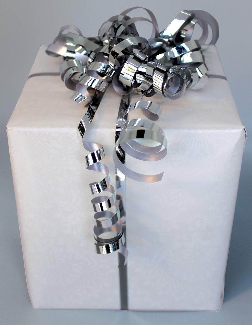 Red Curling Ribbon - Metallic Iridescent Gift Wrap Ribbon (500 Yards)