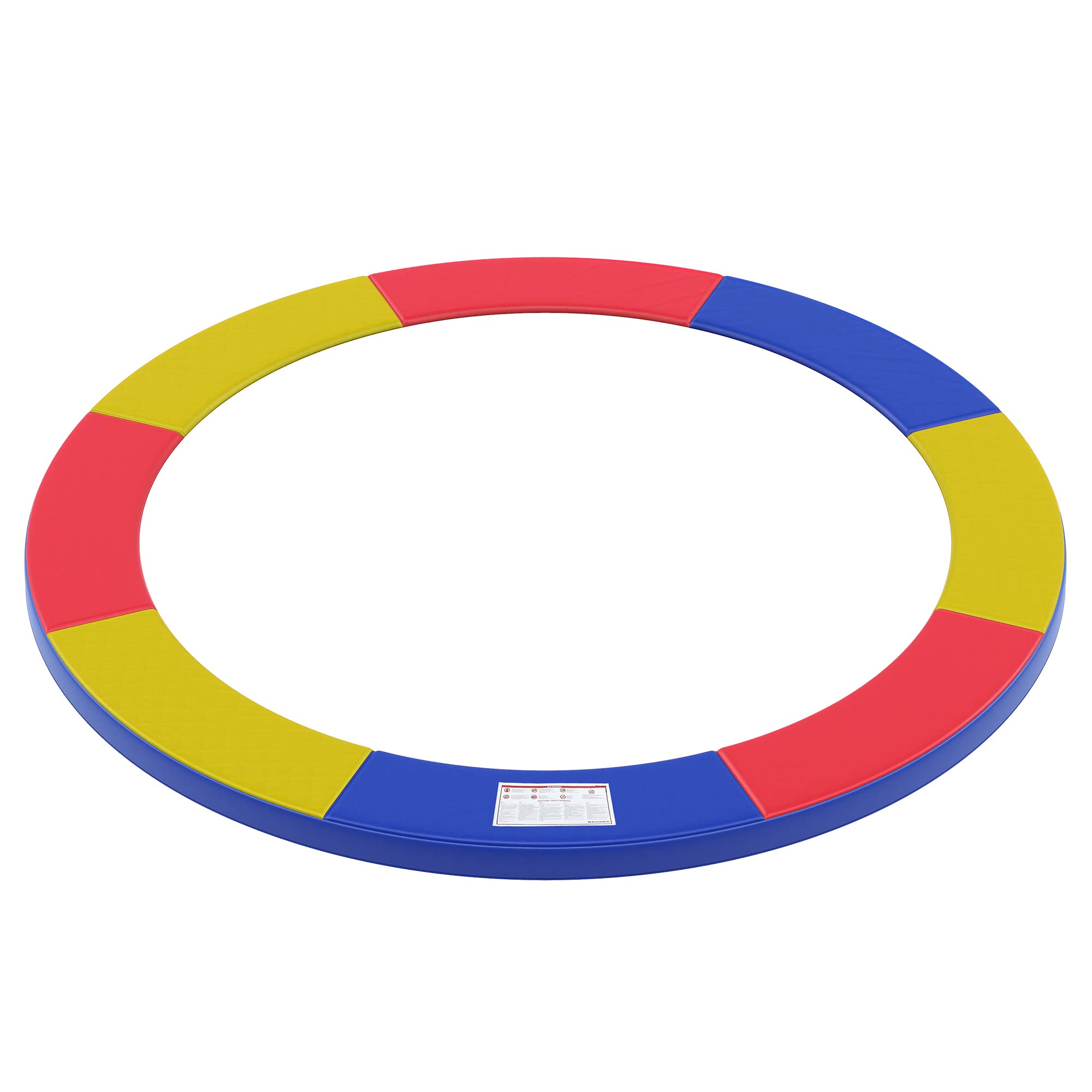 SONGMICS STP8RY Coussin de Rebord de Trampoline 244 cm Ø 244 cm Largeur 30 cm Protection des Bords 100% résistant aux UV indéchirable