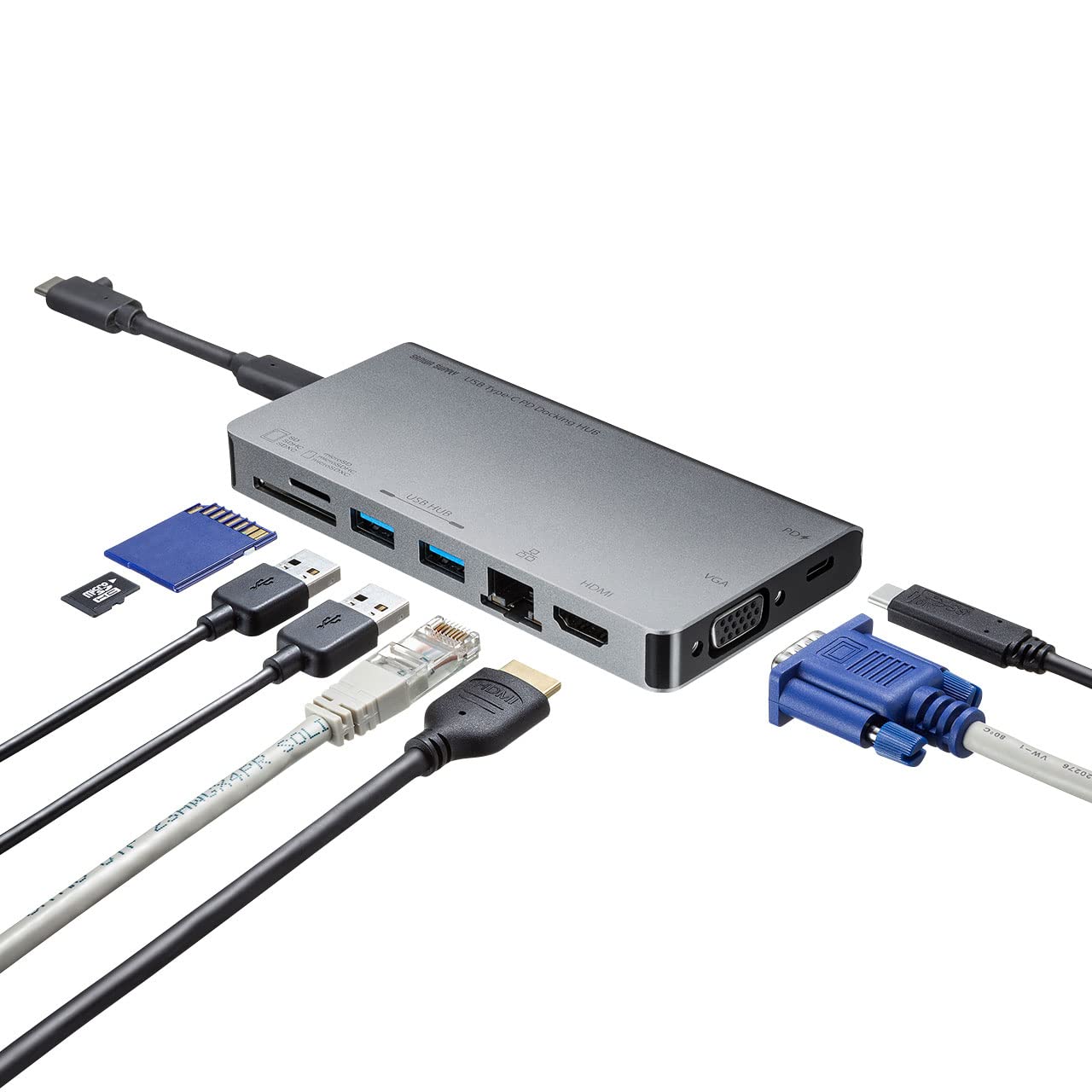 Amazon | サンワサプライ アウトレット ドッキングステーション USB