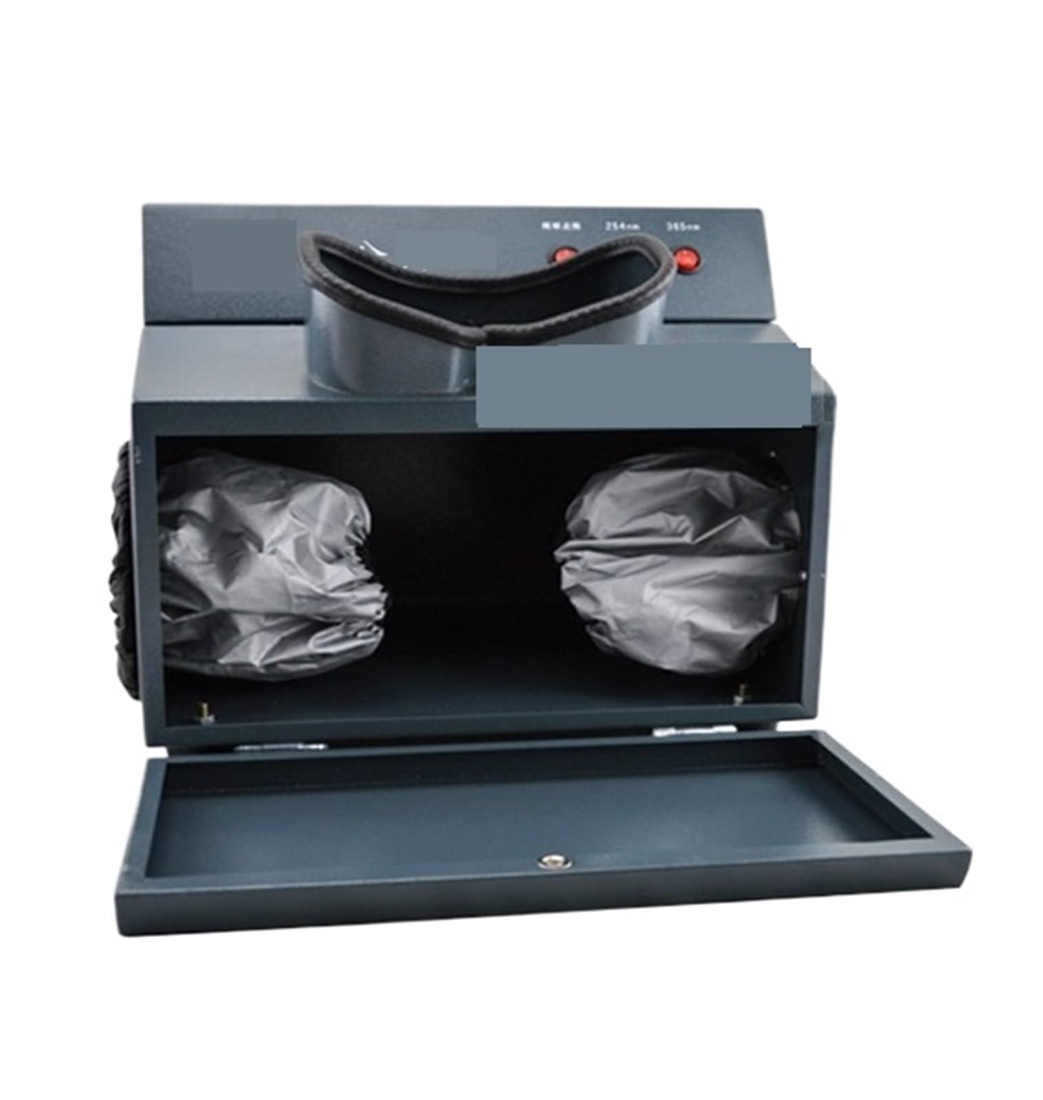 Analizator UV czarnej skrzynki WFH-203B Detektor promieniowania UV do trzech zastosowań Tester długości fali 254 nm 365 nm