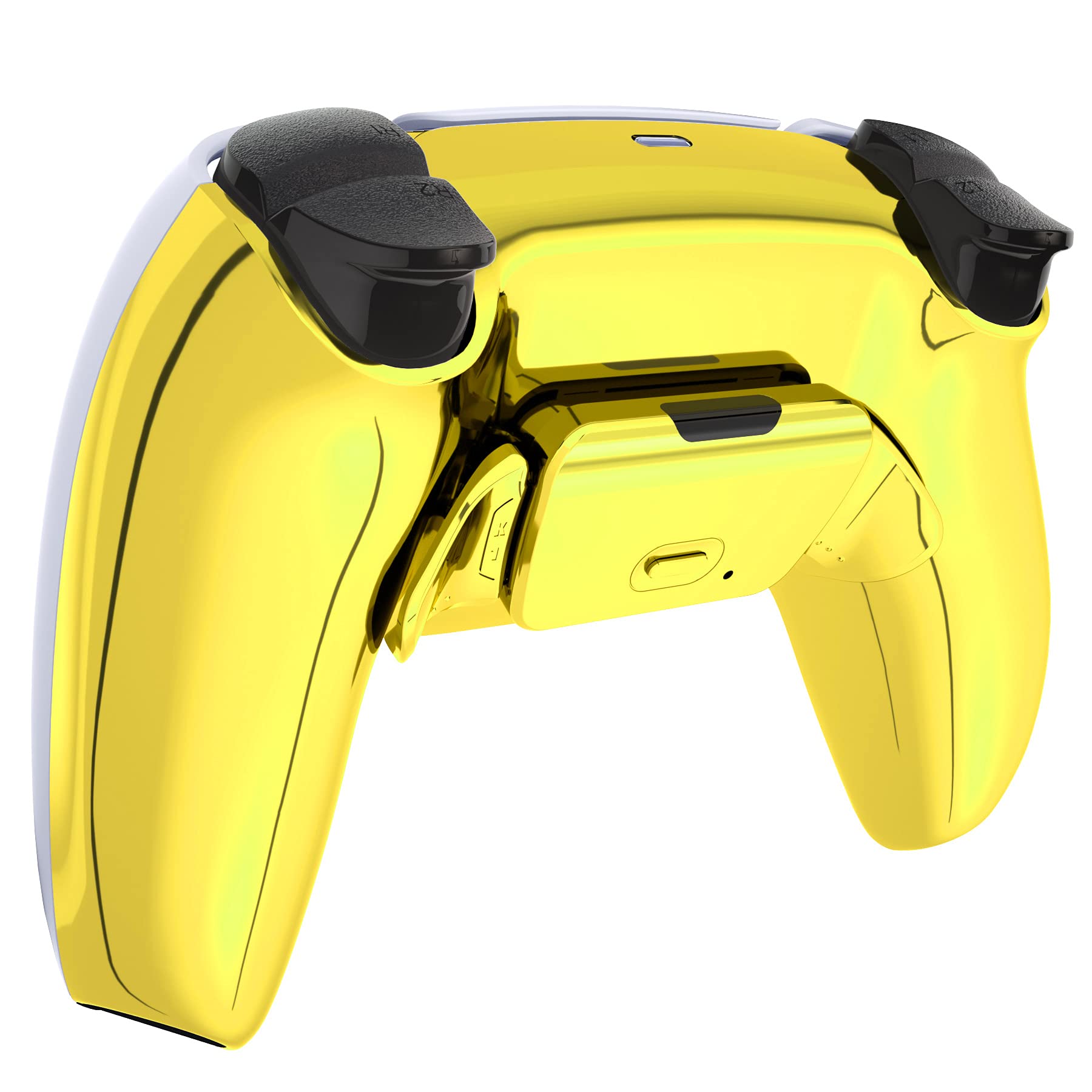 eXtremeRate Programable Rise 2.0 Remap Kit para ps5 Mando BDM-010&BDM-020 Actualización Board & Carcasa Trasera Diseñada & Botones Traseros Accesorios para ps5 Control-NO Incluye Mando(Dorado Cromo)
