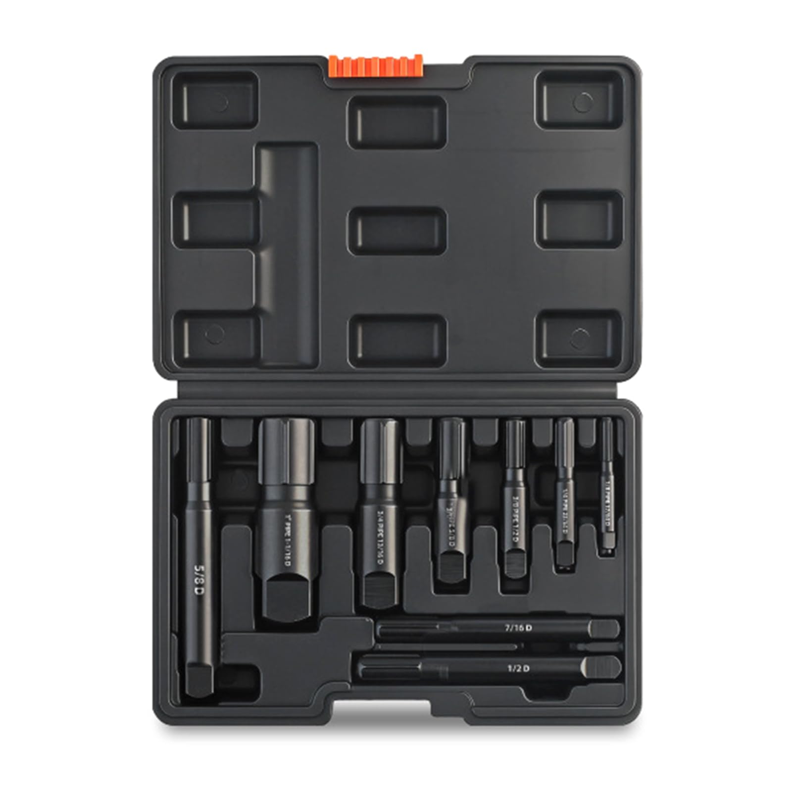 Break Pipe Removal Tool for Plumbers Mechanics Pipes Fitting with Storage Case Heavy Duty Pipe Extractor Set Water Thread Repair Equipment