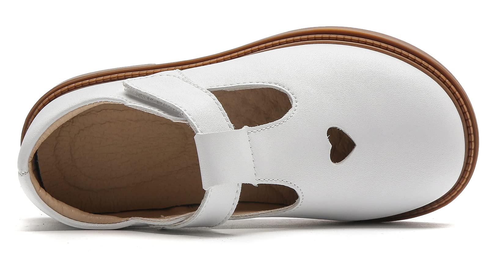 WUIWUIYU Filles Mary Janes Chaussure Enfant de Princesse Étudiants Fête 26-37EU
