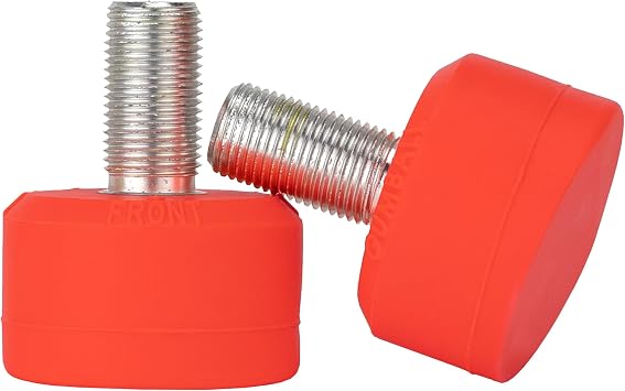 Antik Gumball Toe Stops - Rubber Roller Skate Toe Stoppers - Long 30mm and Short 18mm