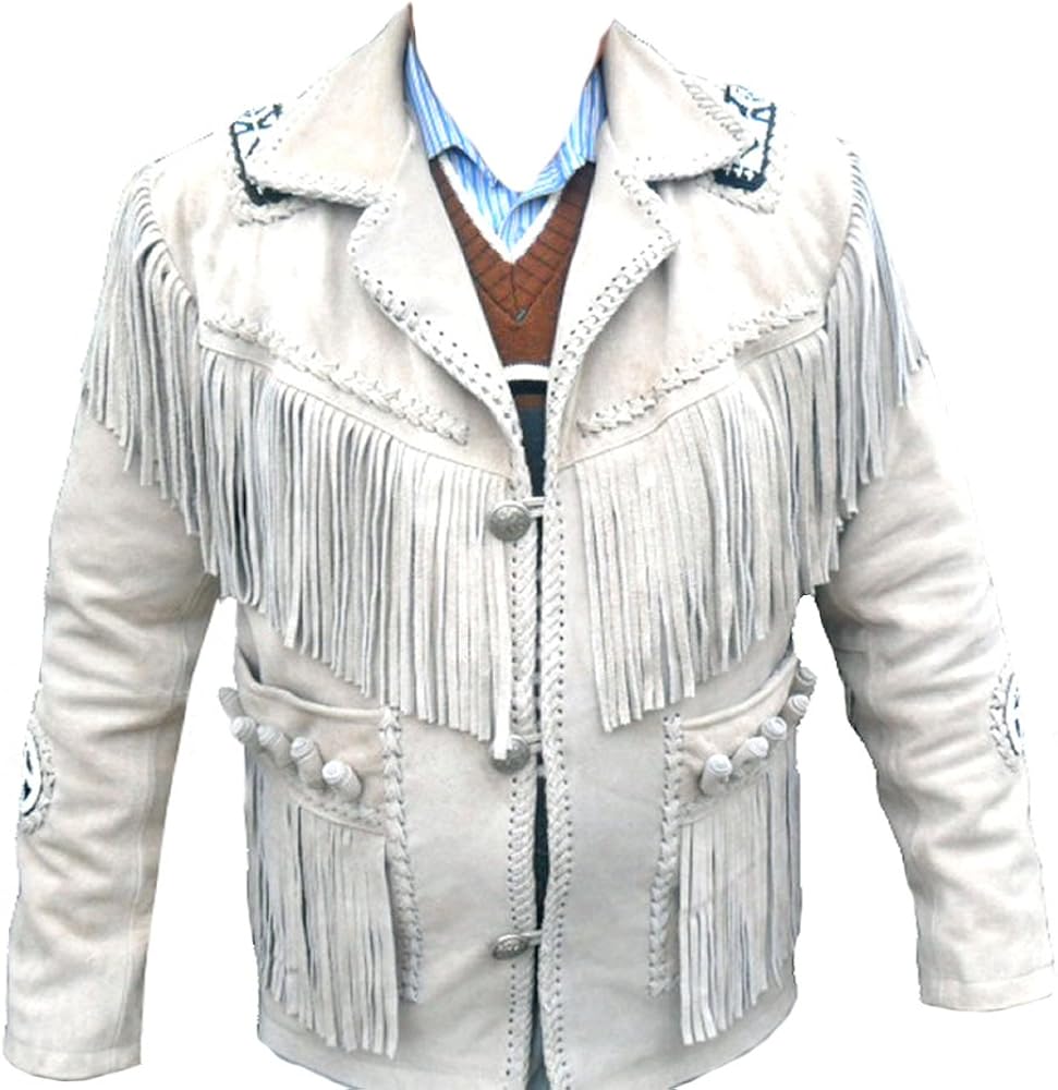 ivory leather jacket