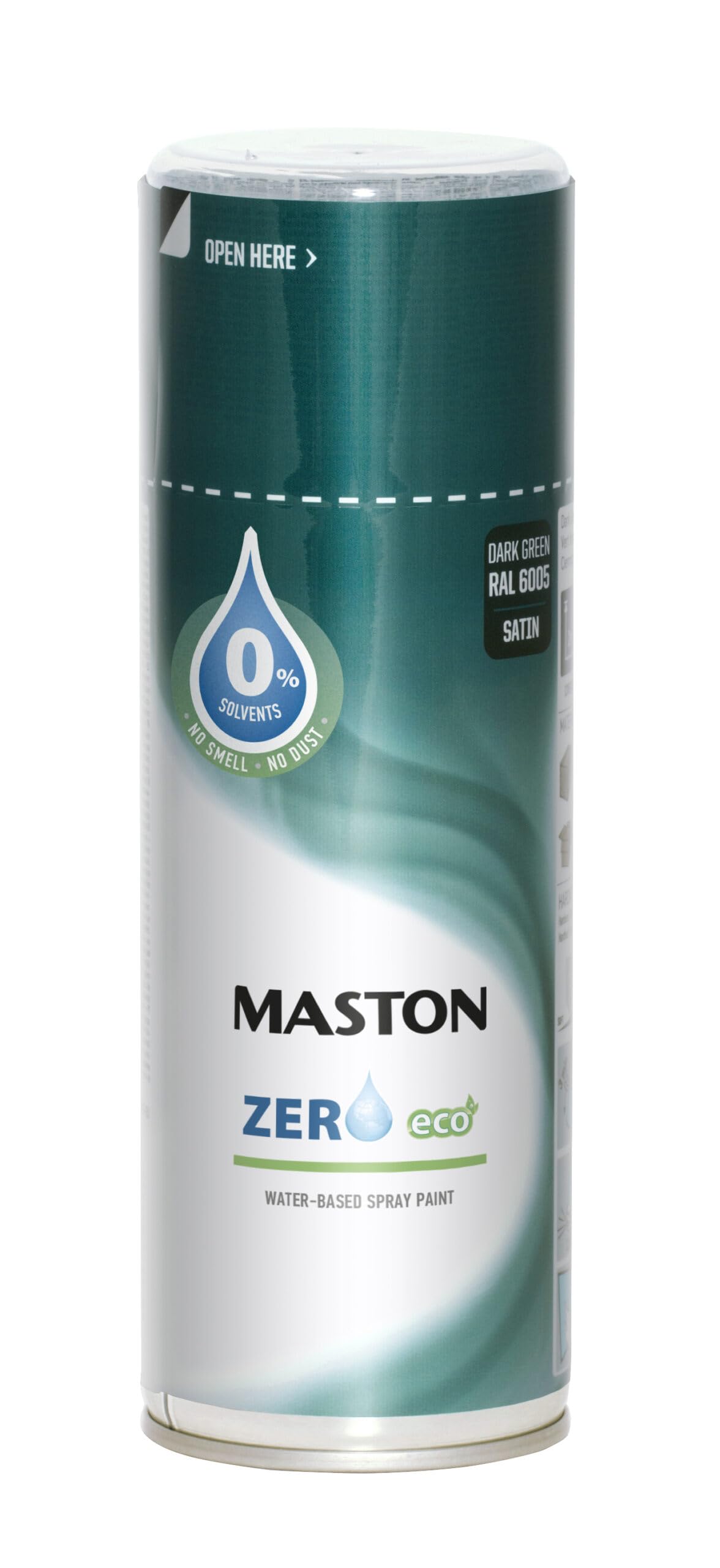 Maston Spray Paint Zero Dark Green RAL6005 400ml