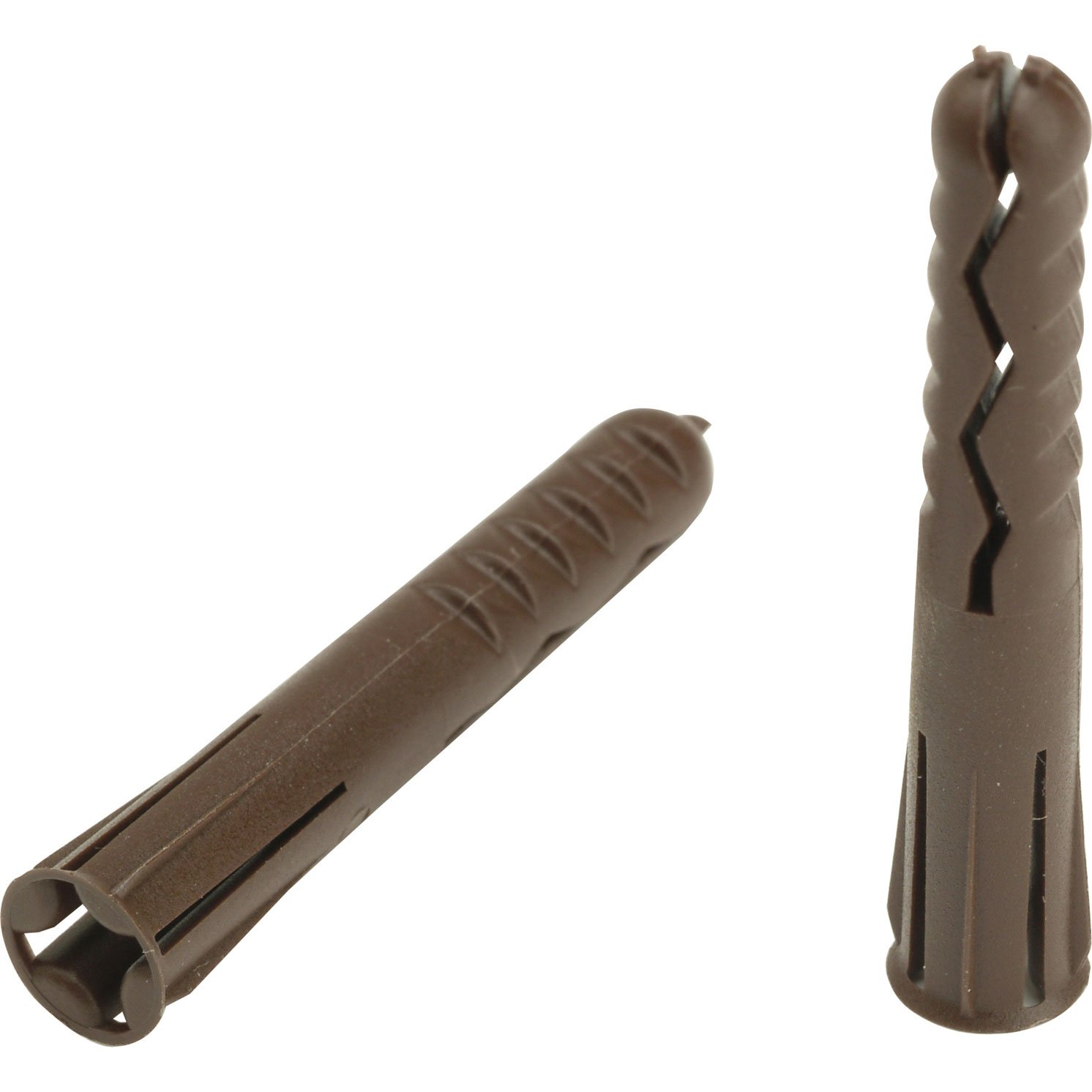 Plasplug Bjp700 Heavy Duty Plasplugs (50 X 20 Strips), Brown, 14 x 7mm
