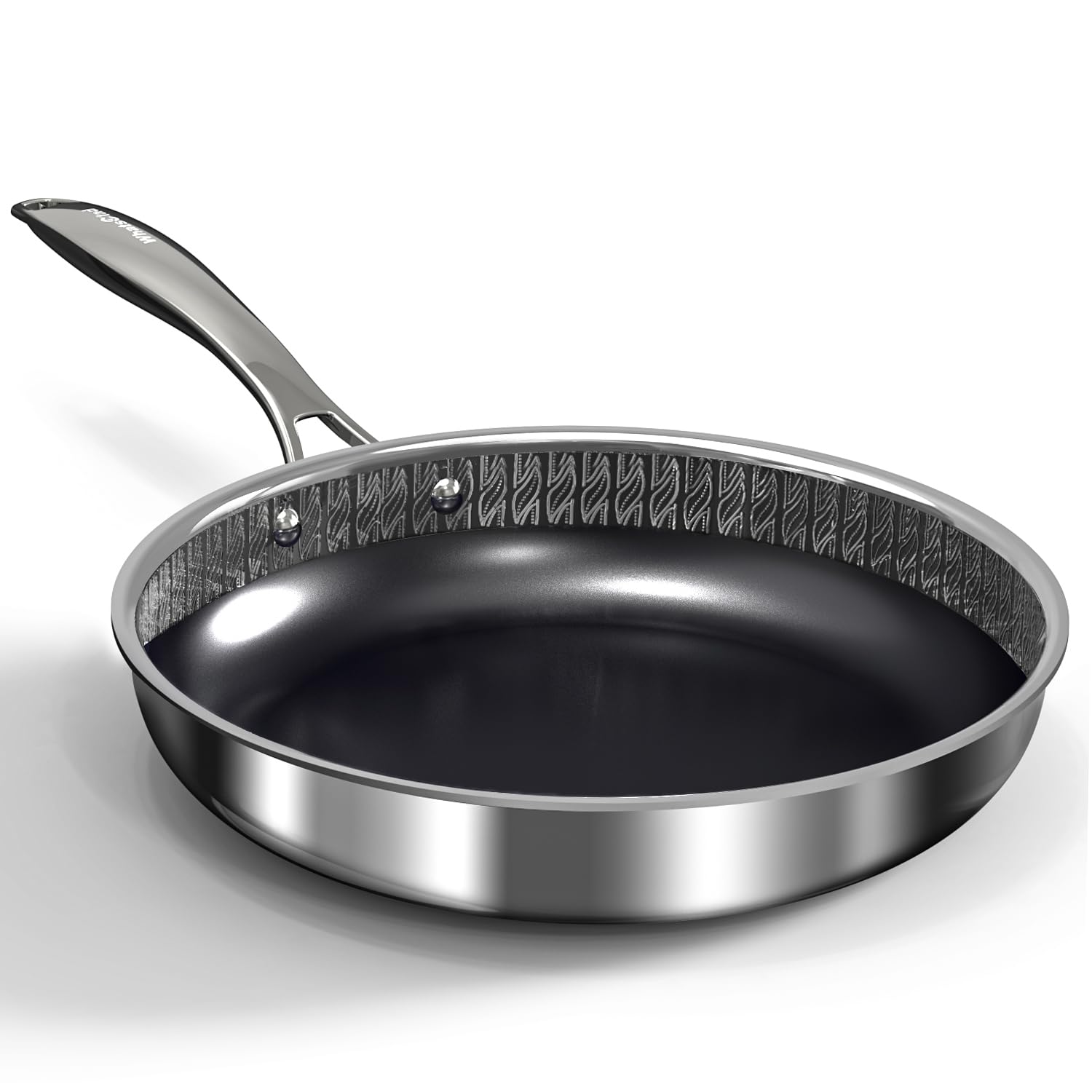 WhatsClad 10 Inch Hybrid Ceramic Nonstick Frying Pan