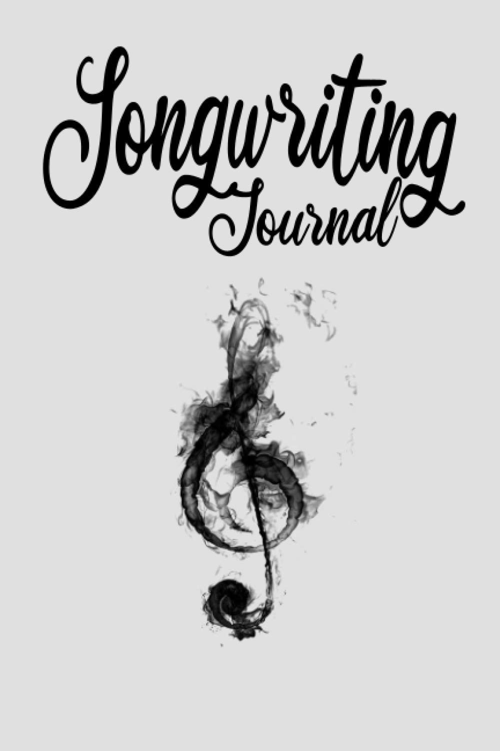 Songwriting Journal: Music Journal songwriting notebook Lyric Song Writing Journals Gift For Songwriters 6x9in 120 Pages