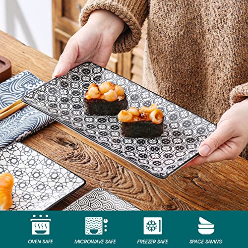 Vancasso Haruka Set di Piatti Rettangolari in