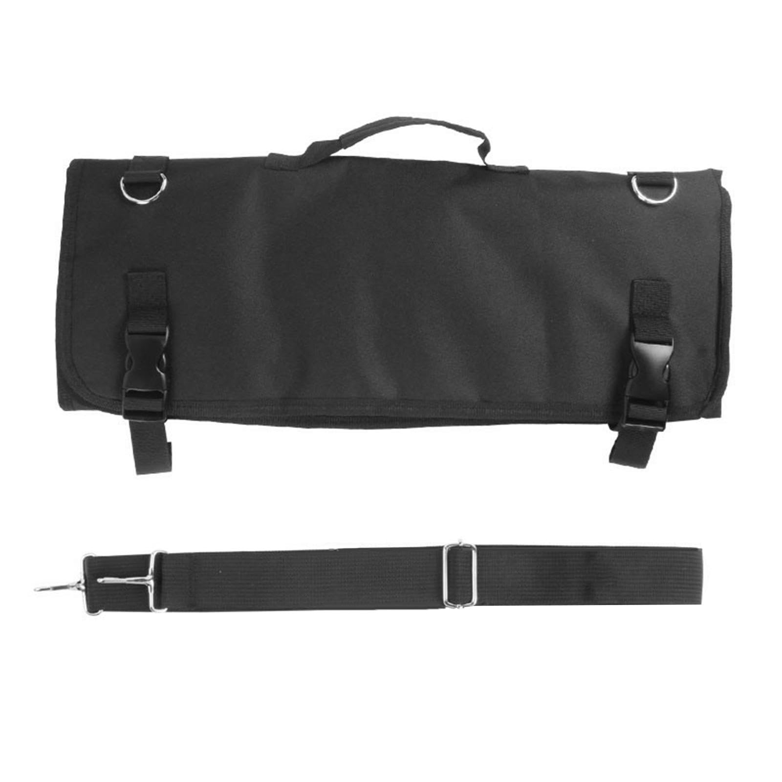 Roll Bag Pockets Multifunction Cutlery Storage Bag for Travel BBQ Home-image-27