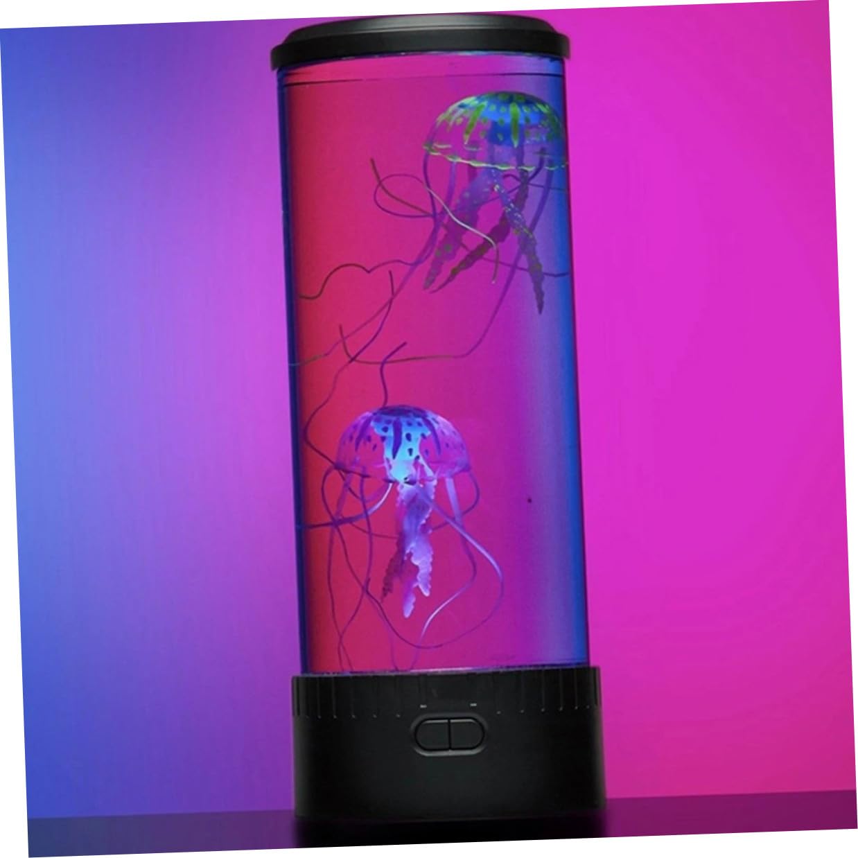 GLEAVI Luz Nocturna de Medusas LED para Dormitorio, Decoración Azul