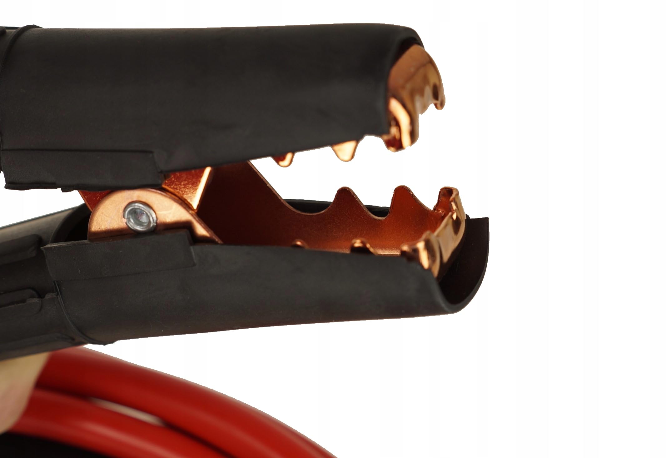 Cavi di Avviamento 1800A 6 m, Cavi Batteria Auto per Avviamento Emergenza, Cavi Ponte Professionali per Auto, SUV, Benzina, Diesel, con Pinze Isolate e Borsa