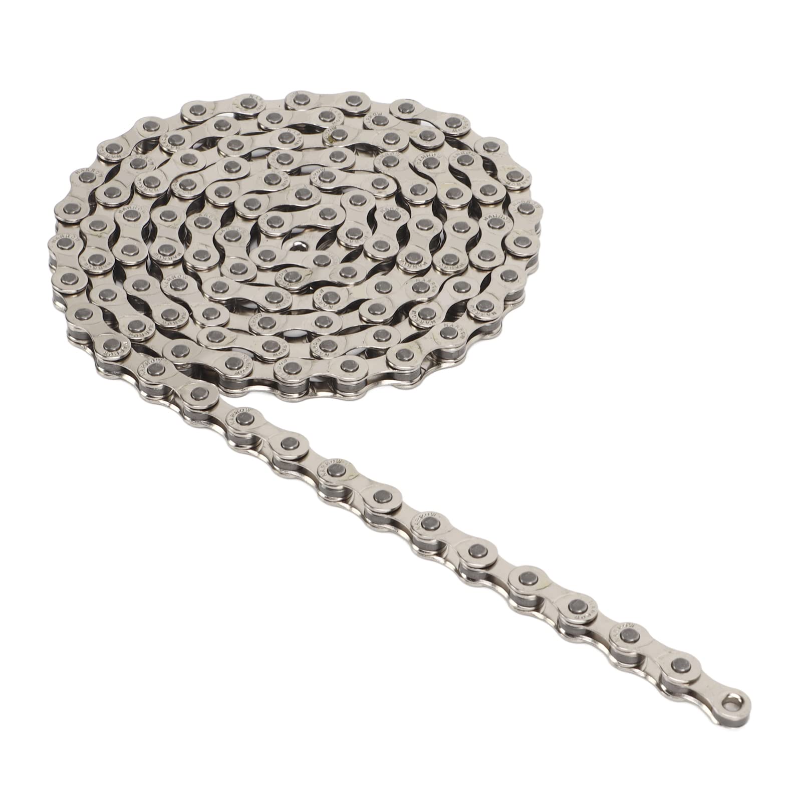 Bicycle Chain High Carbon Steel Silver 8 Speed Mountain Chain Replacement Cycling