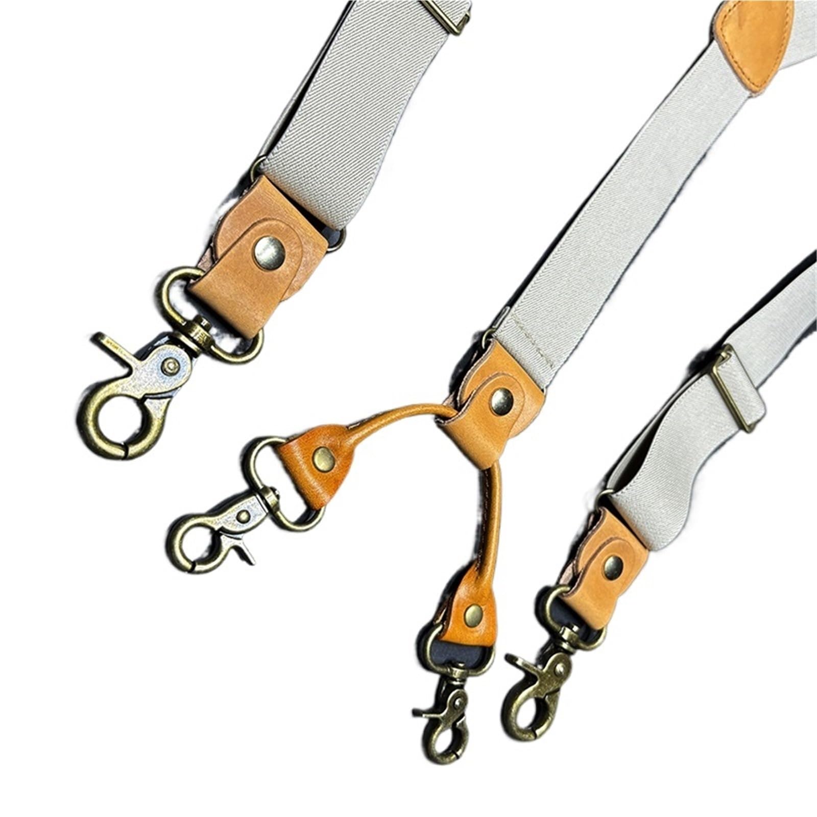 Tirantes para pantalones Tirantes de cuero for hombre de 3*115 CM