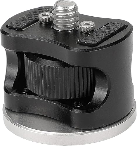 Miniatura 5 de CAMVATE Soporte roseta con tornillo de pulgar de 1/4"-20 y rosca hembra M6 para monitores SmallHD serie 700 - 2839