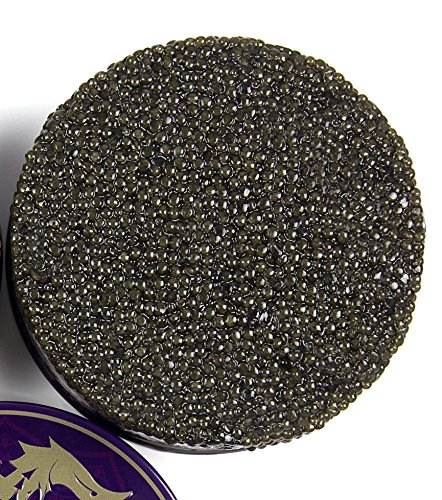 Miniatura 2 de GARANTIZADO POR LA NOCHE! Caviar de Osetra de esturión blanco fresco - 8 oz lata + BLINI + CUCHARA