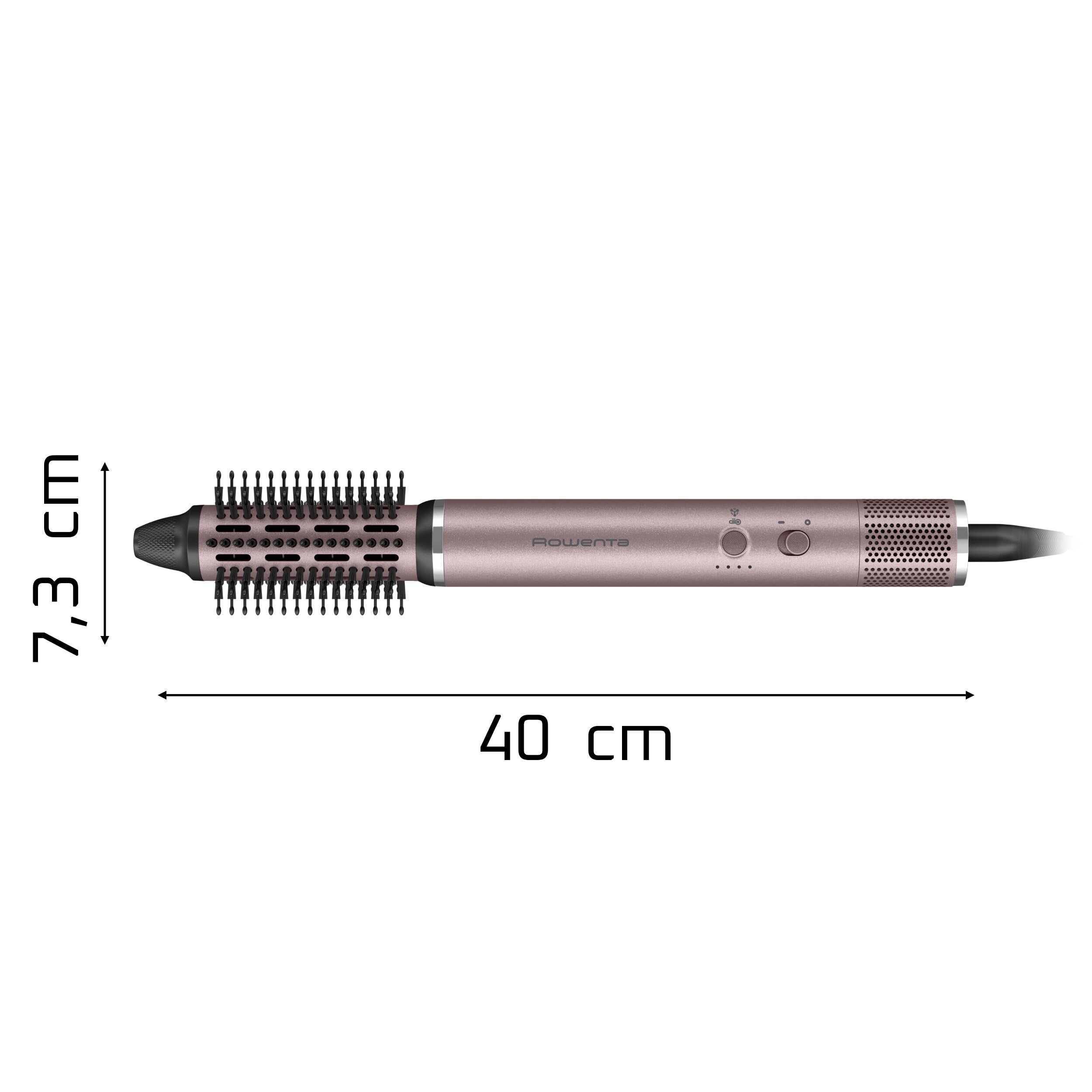Rowenta Ultimate Experience Air Nano, Multistyler Professionale, UB9B20 | Potenza 950 W, 3 Velocità/Temperature, Asciugatura Rapida, Generatore di Ioni, Design Compatto, 320 G, Cinnamon Pink/Hottin