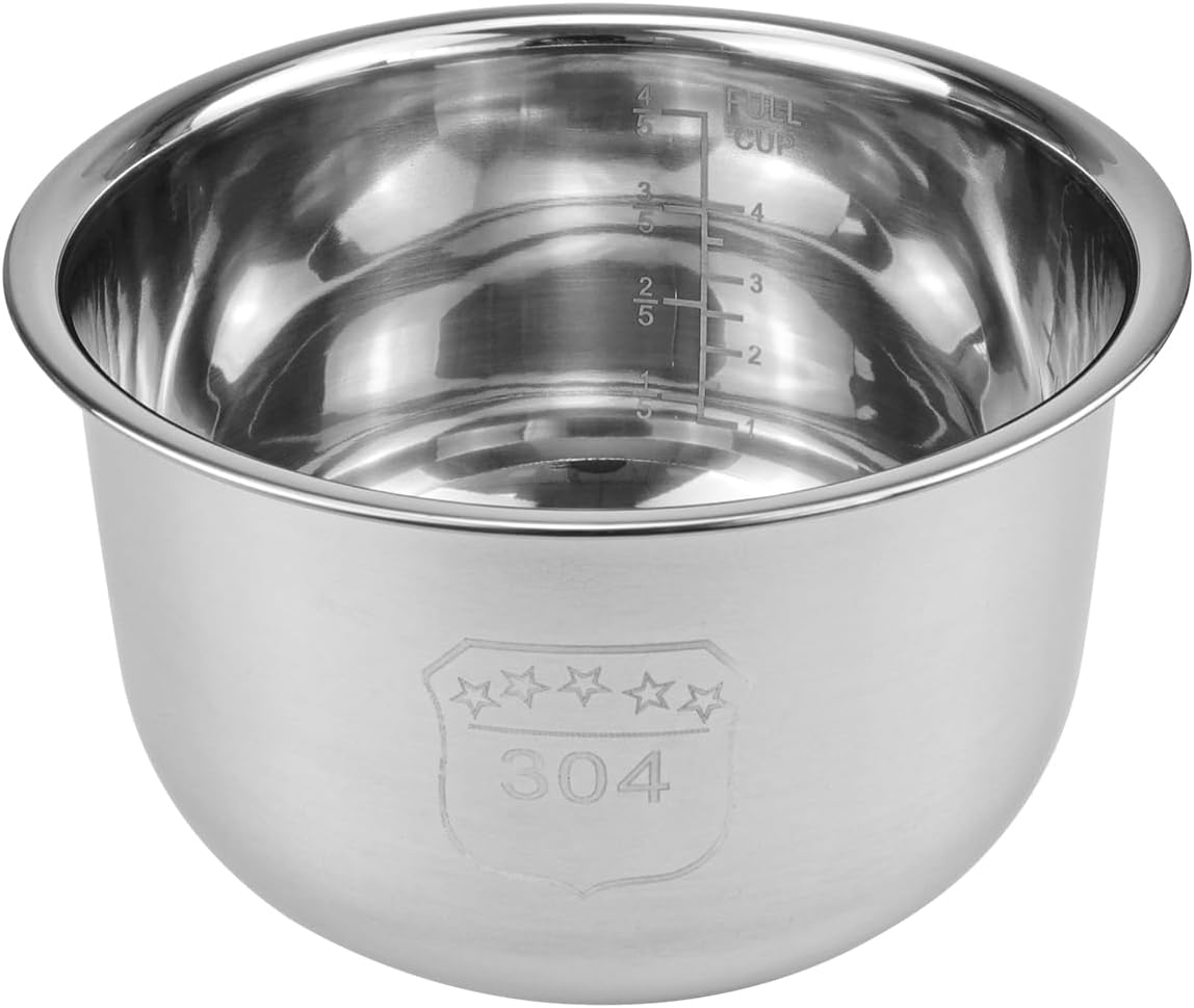 2L Household Rice Cooker Inner Pot Replacement,Stainless