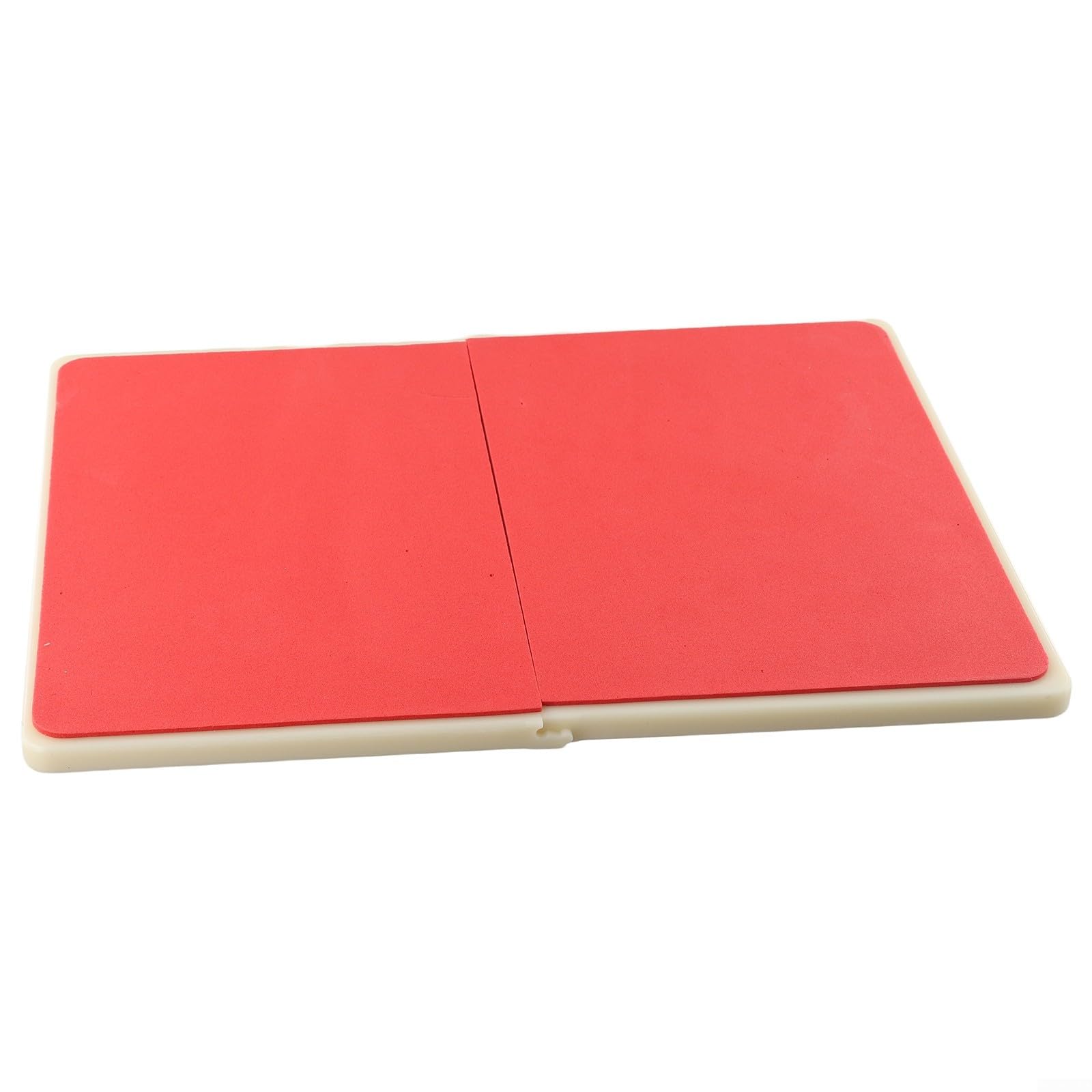 Planche d'arts martiaux réutilisable pour entraînement de taekwondo, fabriquée en ABS haute résistance pour la performance (jaune (rouge (plus de 15 ans))