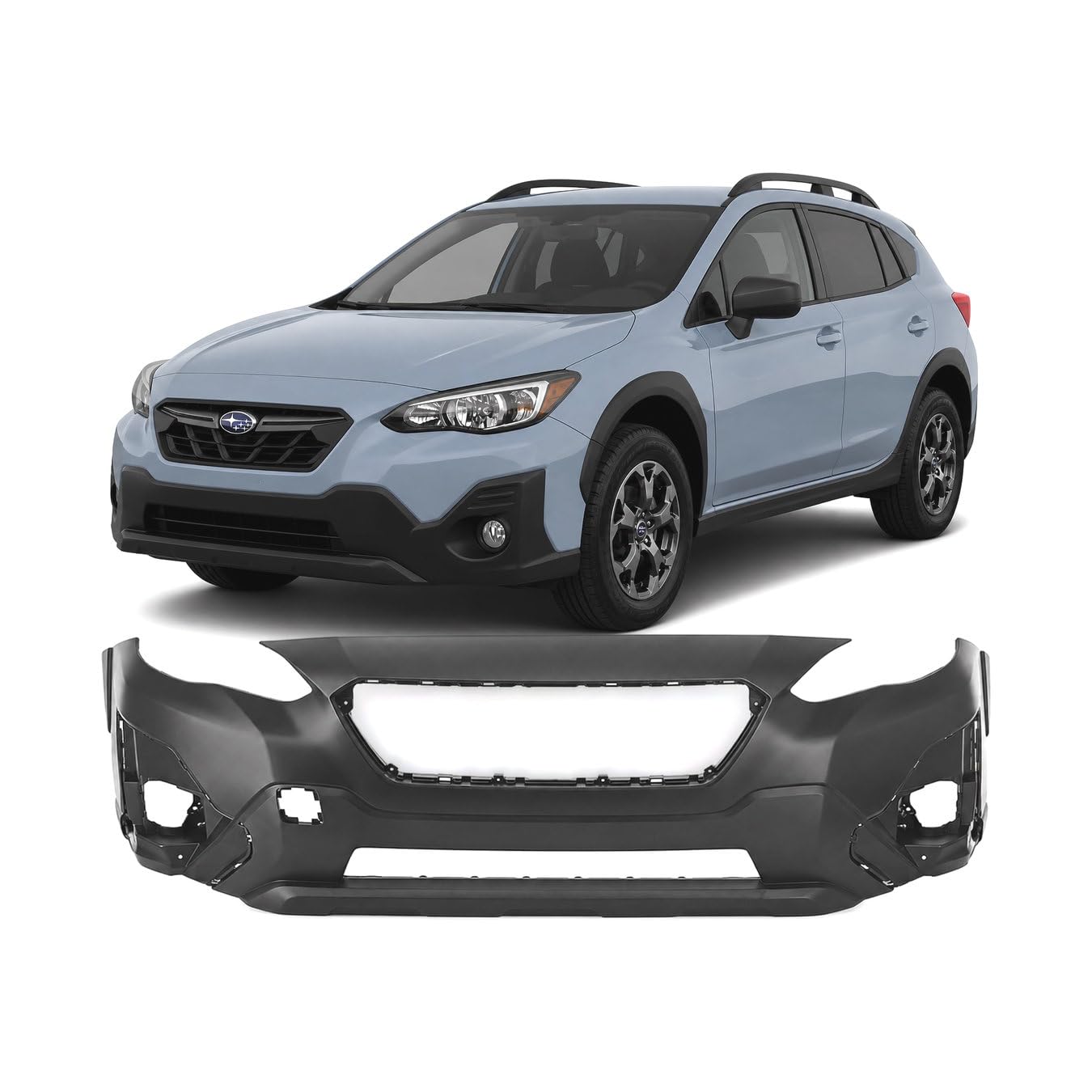 FitParts Compatible with Subaru Crosstrek 2021–2023 Front Bumper Cover