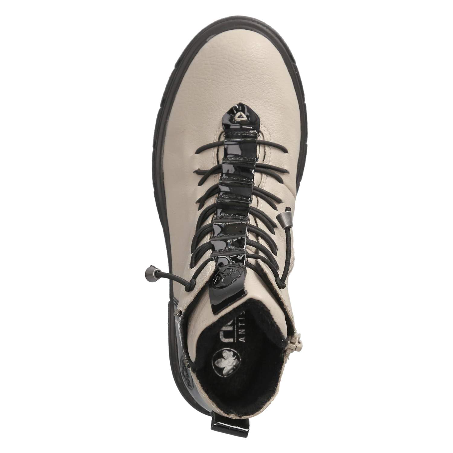 Rieker Z9152-60 Damen Boots Synthetik in beige - Gr. 36