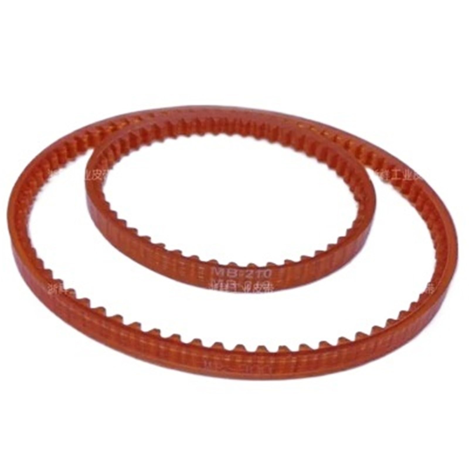 1 correa de transmisión MB580 de poliuretano para máquina de coser de un solo lado, motor pequeño en V, ancho: 6 mm