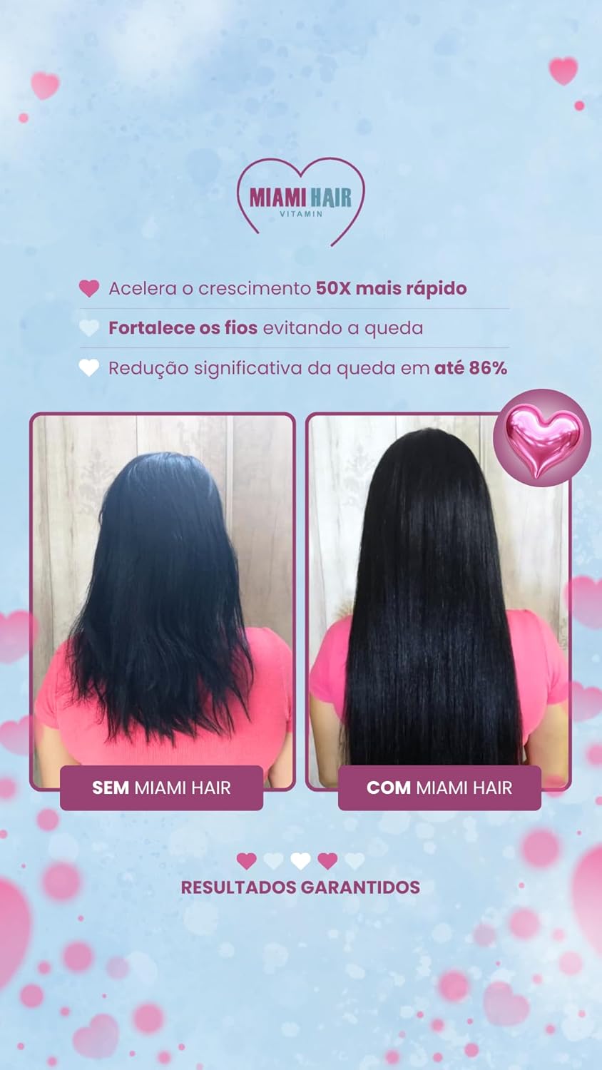 Biotina 45mcg + Silicio inteligente +17 vitaminas é MIAMI HAIR VITAMIN | 300Caps | Complexo de Beleza para Cabelo, Pele e Unhas | Crescimento Acelerado Dos Fios 90X MAIS RÁPIDO… em promoção! Veja a oferta e mais achadinhos de Vitaminas & Suplementos 6 Hoje é o melhor dia para comprar Biotina 45mcg + Silicio inteligente +17 vitaminas é MIAMI HAIR VITAMIN | 300Caps | Complexo de Beleza para Cabelo, Pele e Unhas | Crescimento Acelerado Dos Fios 90X MAIS RÁPIDO… com aquele preço maroto! Promoção! Aproveite a oferta! 6