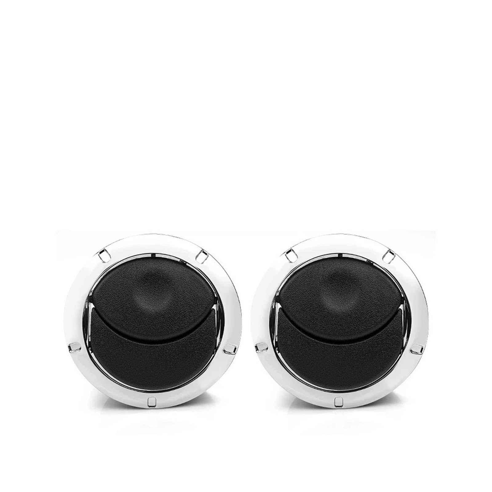 For Nissan NV400 2010-On 8200464605 687606360R 1/2/4pcs 8200212480 Sliver Car Air Conditioning Vent Car Dashboard Air Vent(2pcs Sliver)