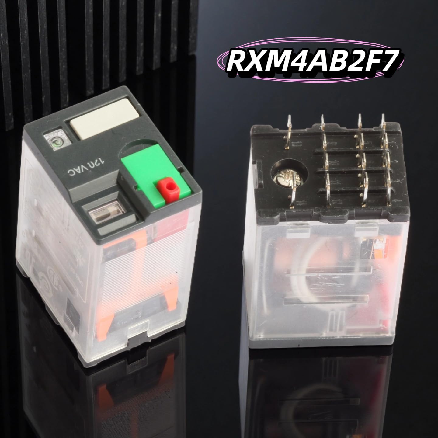 Relés electromecánicos RXM4AB2F7 120VAC 6A (10 piezas)
