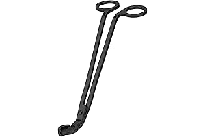 CHEFBEE Candle Wick Trimmer, Polished Stainless Steel Wick Clipper Cutter