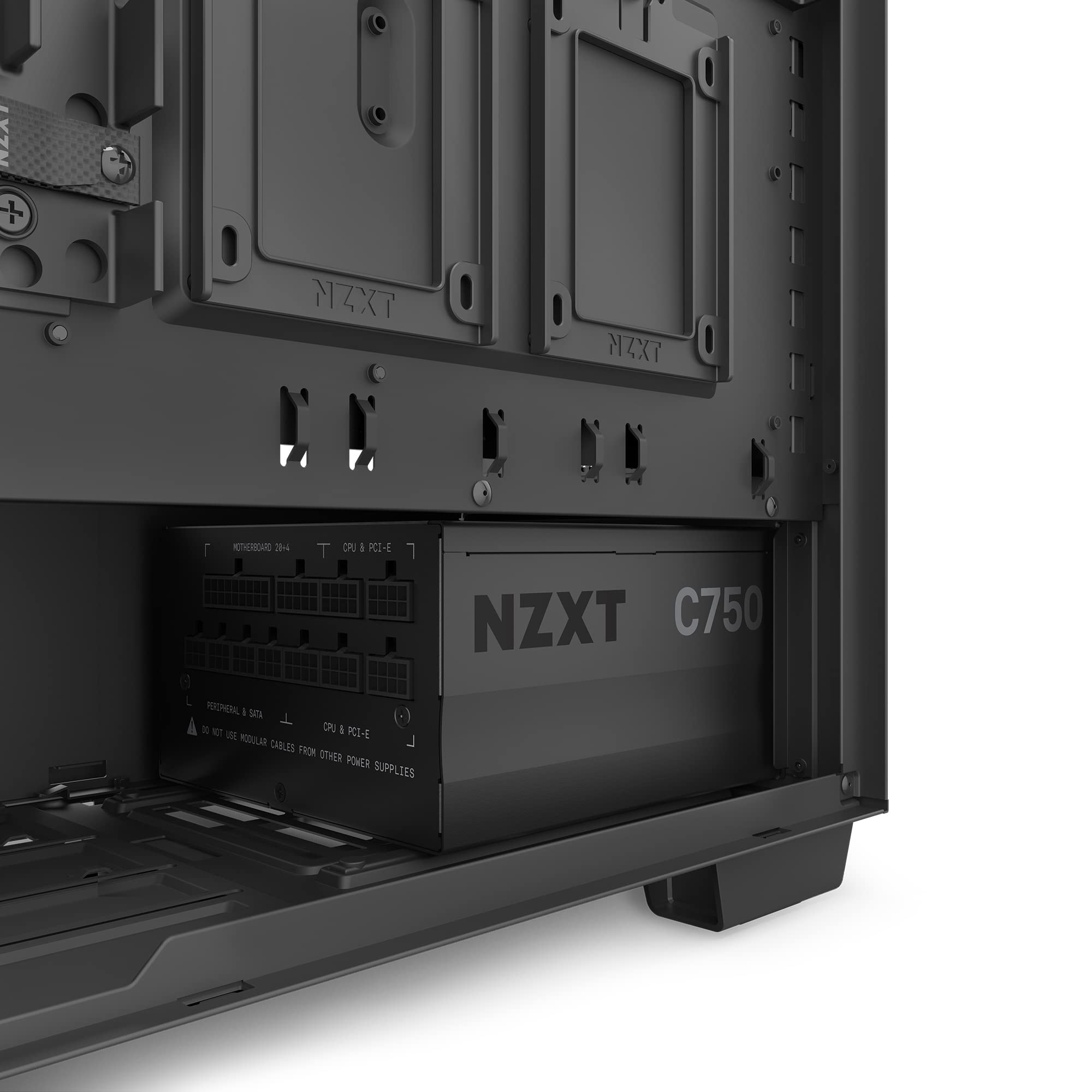 Fonte de Alimentação NZXT C750 80 Plus Gold 750W Full Modular