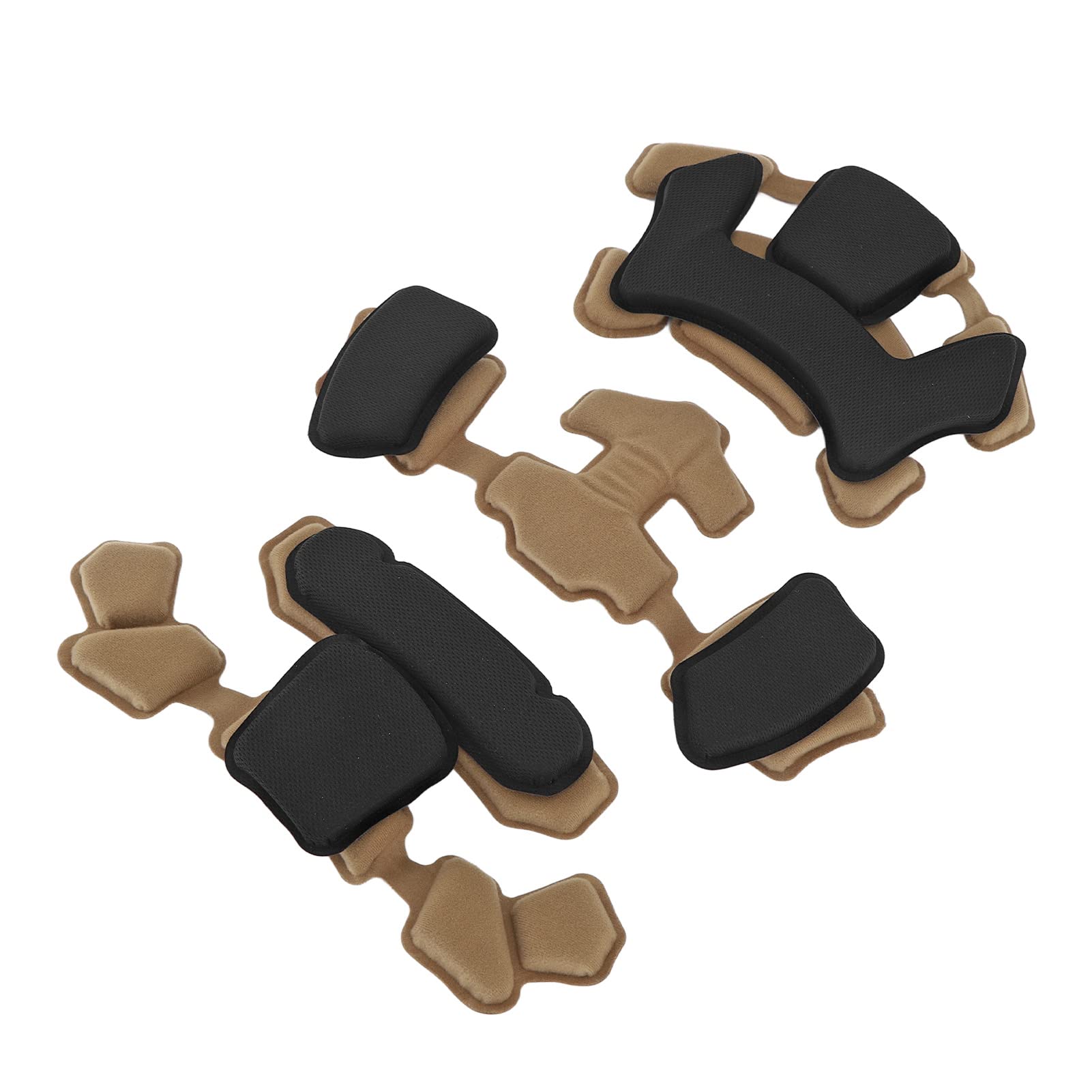 Système de Suspension à Cadran pour Casque Tactique Mentonnière pour ACH, pour Mich, pour Team Wendy, pour FMA, avec Coussinets Souples et Confortables Vis de Fixation Accessoire