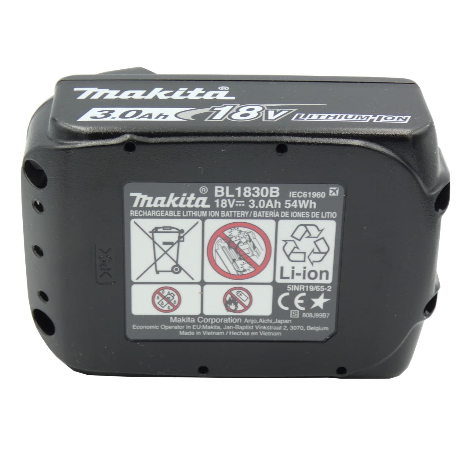 Makita BL1830 - Batería 3000 mAh, 18 V, iones de litio