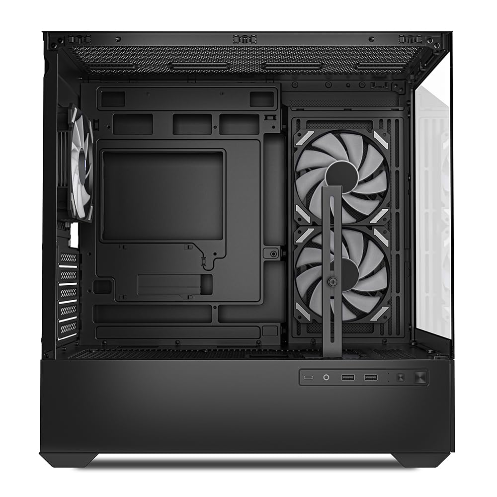 Sharkoon Mk6 Rgb Midi Tower Bianco (mk6 Rgb Black Matx [schwarz])