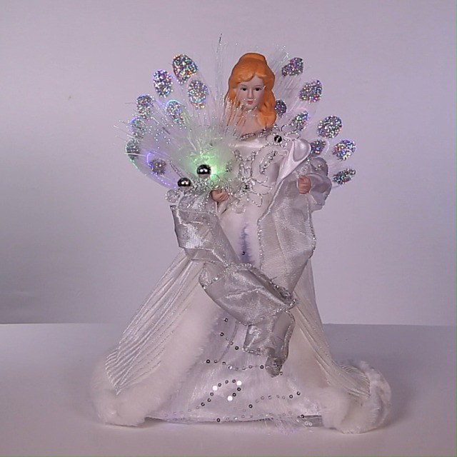 Amazon.com: Kurt Adler LED Fiber Optic Angel Figurine, 12-Inch