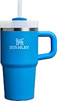 Vista 320 de STANLEY Quencher H2.0 Vaso Térmico con asa y pajilla, 64 onzas, tapa Flowstate de 3 posiciones, gran capacidad para viajes y deportes, vaso de acero