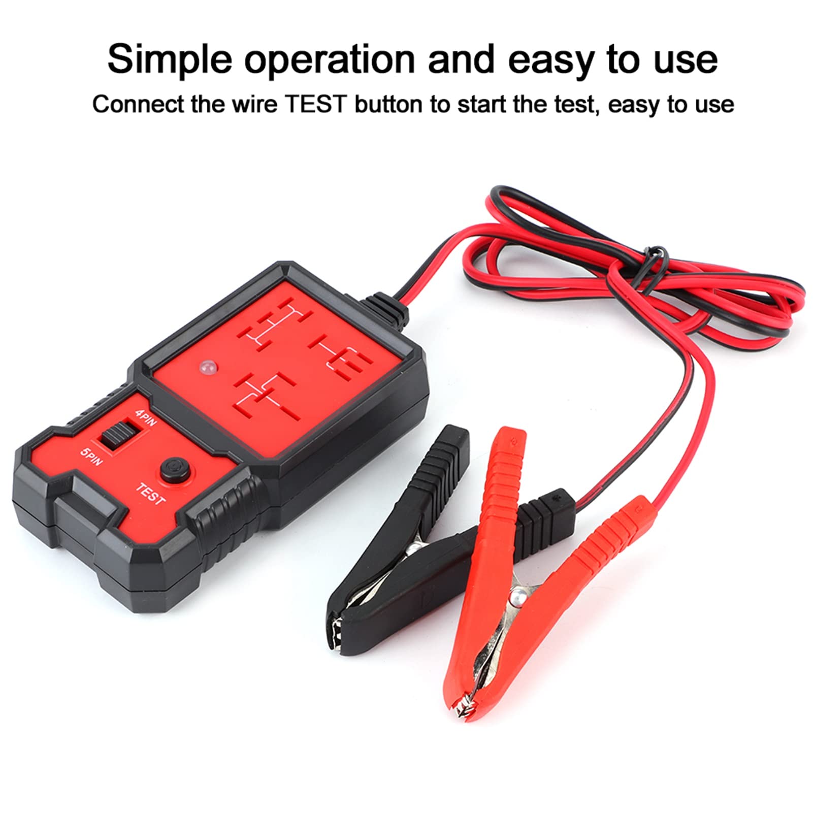 Testeur De Relais Voiture 12V - Diagnostic Rapide Plug-and-play - Indicateurs LED - Outil De Dépannage électrique Auto