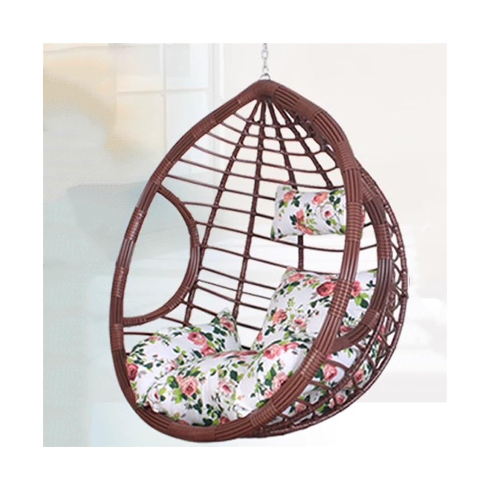 Sedie in Rattan per la casa Sedia Sospesa Altalena da Esterno Sedia A Dondolo Balcone Interno Amaca Cesto Sospeso for Uso Domestico Sedia in Rattan Sedia da Giardino