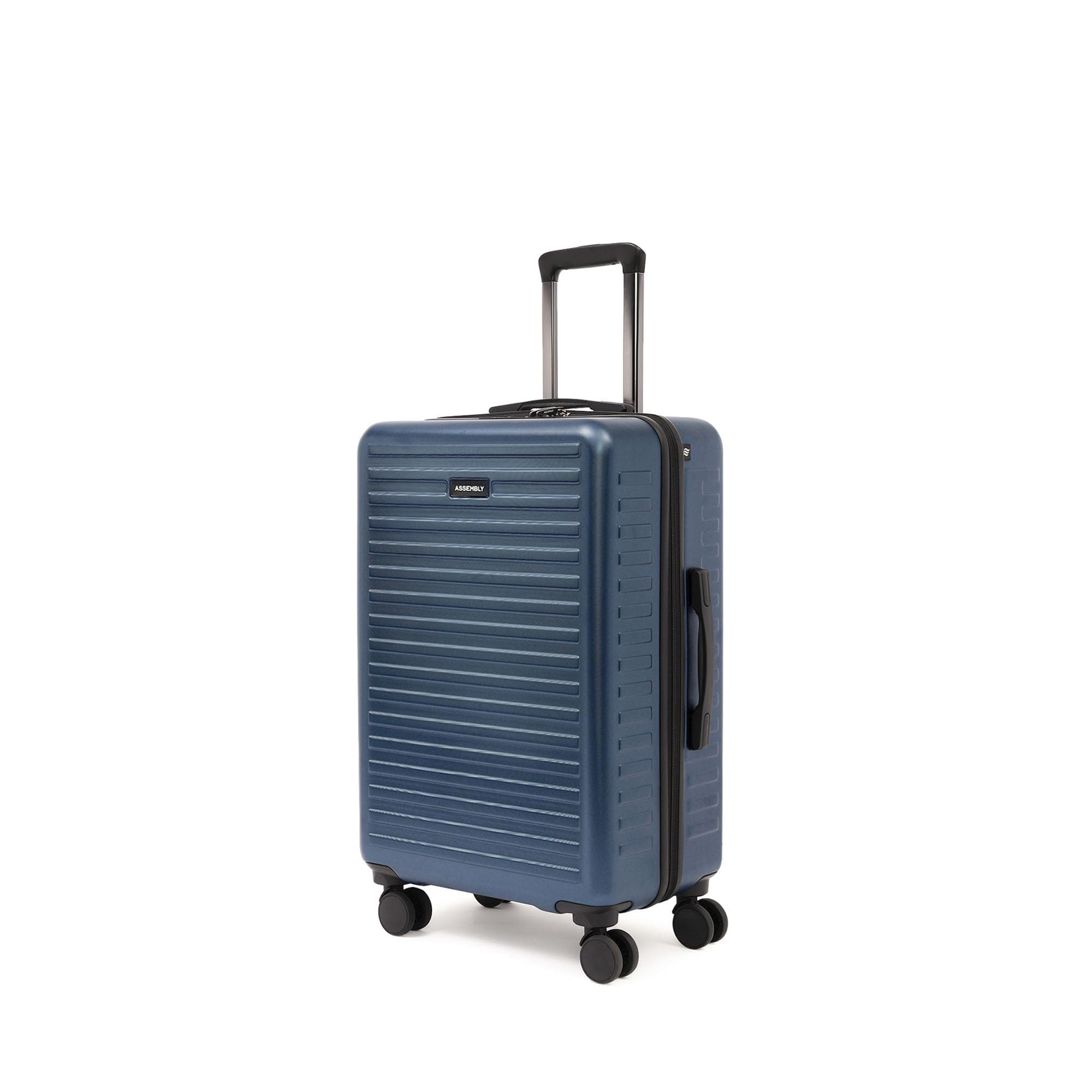 the assembly Assembly Medium Check-in Luggage Polycarbonate 24 inches- Premium Hardsided Suitcase Trolley with TSA Lock - Navy Blue-Stark-picture-18