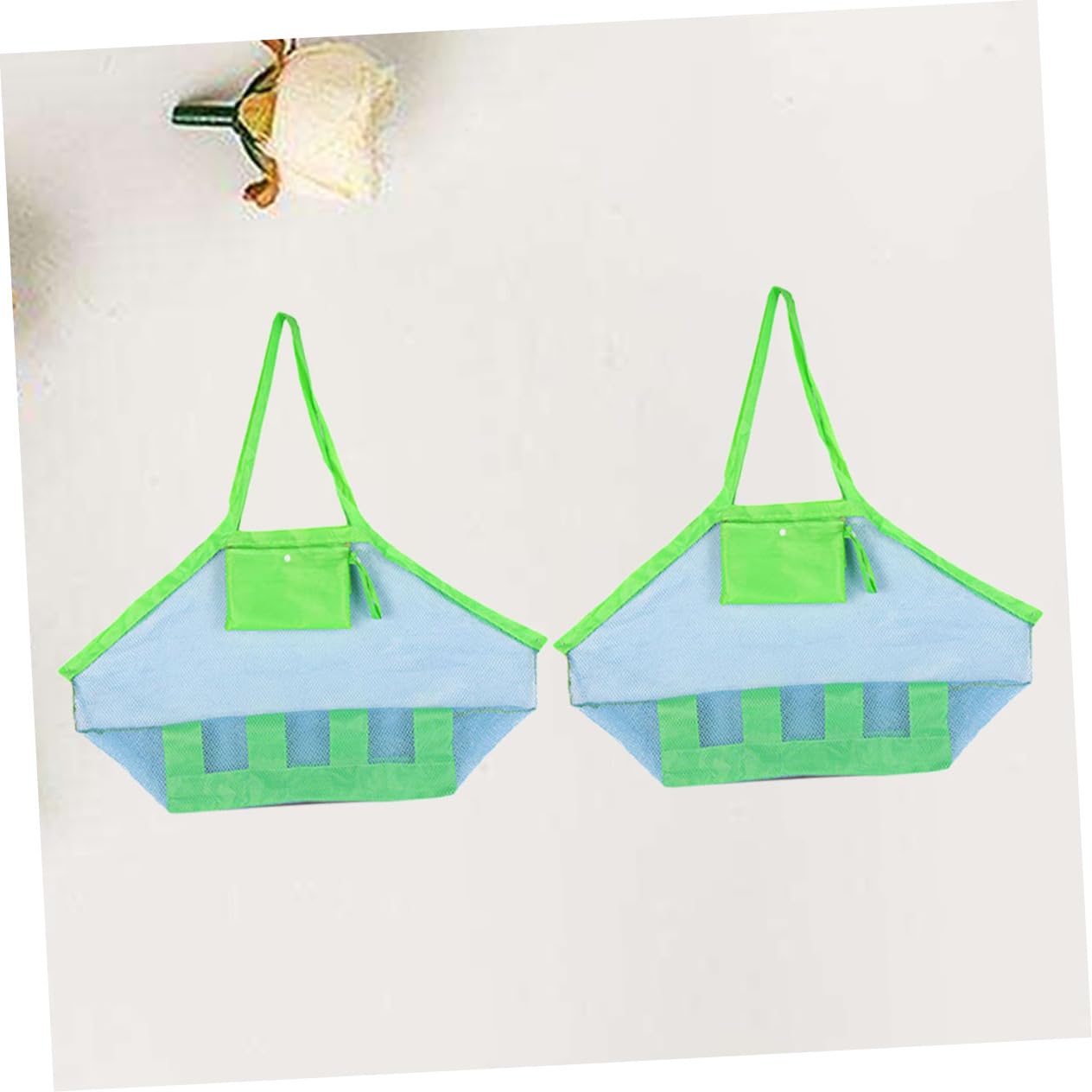 TOYANDONA 6pièces De Rangement Maille Légers Pour Jouets De Plage Poche De Sable Pliable Accessoires De Plage