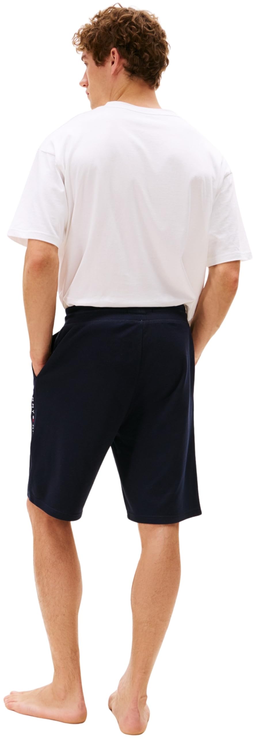 Image secondaire de Short de Sport Tommy Hilfiger pour Homme - Bleu Desert Sky - Taille XXL