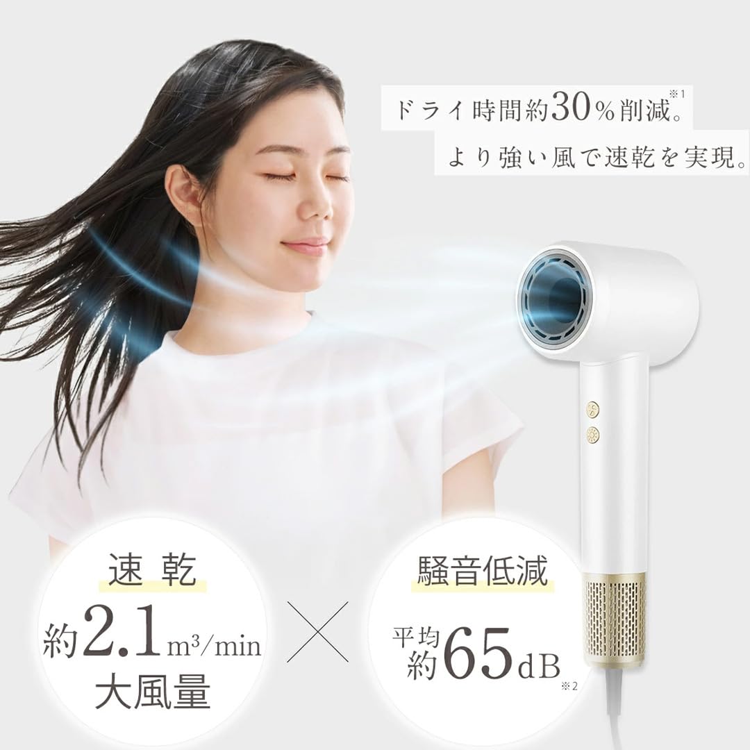 belulu マイナスイオン ドライヤー Amazon | 美ルル 速乾マイナスイオンドライヤー ゼファー belulu