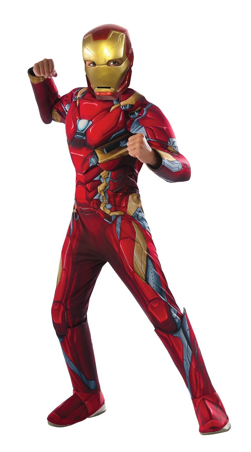 Rubie's Official Marvel Civil War Dlx. M/C Iron Man Fancy Dress Costume
