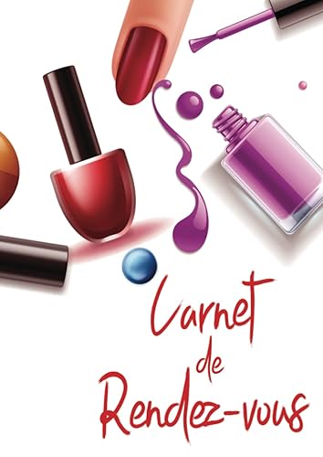 Carnet de Rendez-vous Onglerie: Agenda Perpétuel non daté pour prise de RDV 53 Semaines, Amplitude 7h-21h Intervalles 15 Minutes, Grand Format - Couverture Motif Original et Fantaisie