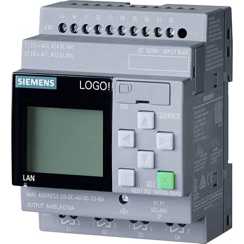 Siemens LOGO! 12/24RCE Logic Module (6ED1052-1MD08-0BA0)