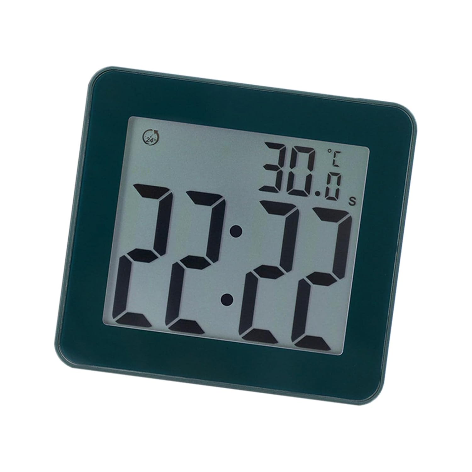 Buy Lyla Battery Powered Digital Led Wall Clock Temp Display for Home